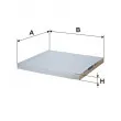 Filtre, air de l'habitacle FILTRON K 1302 - Visuel 1