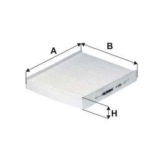 Filtre, air de l'habitacle FILTRON K 1310