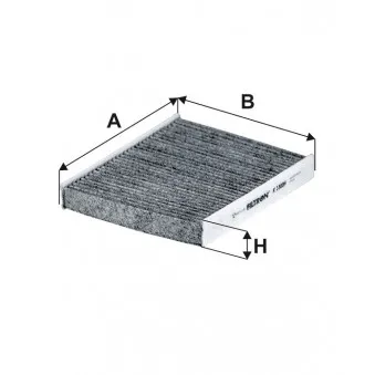 Filtre, air de l'habitacle FILTRON K 1310A