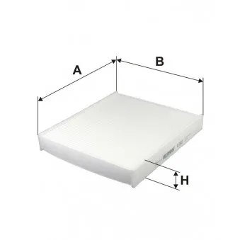 Filtre, air de l'habitacle FILTRON K 1313