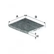 Filtre, air de l'habitacle FILTRON K 1314A - Visuel 1