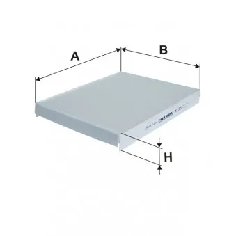 Filtre, air de l'habitacle FILTRON K 1315
