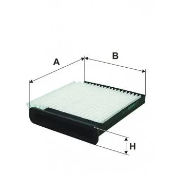 Filtre, air de l'habitacle FILTRON K 1317