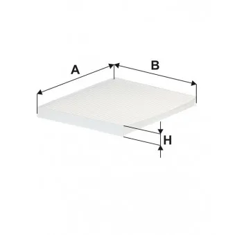 Filtre, air de l'habitacle FILTRON K 1322