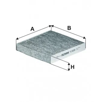 Filtre, air de l'habitacle FILTRON K 1322A
