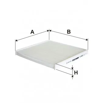 Filtre, air de l'habitacle FILTRON K 1323