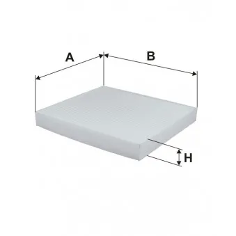 Filtre, air de l'habitacle FILTRON K 1326