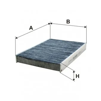 Filtre, air de l'habitacle FILTRON K 1327A