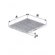 Filtre, air de l'habitacle FILTRON K 1329A - Visuel 1