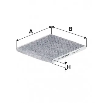 Filtre, air de l'habitacle FILTRON K 1329A