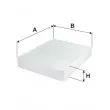 Filtre, air de l'habitacle FILTRON K 1331 - Visuel 1