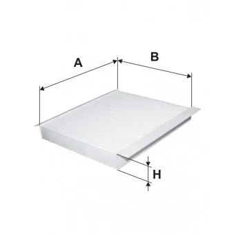 Filtre, air de l'habitacle FILTRON K 1335