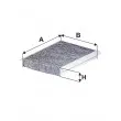 Filtre, air de l'habitacle FILTRON K 1335A - Visuel 1