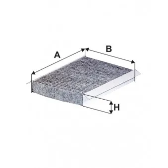Filtre, air de l'habitacle FILTRON K 1335A