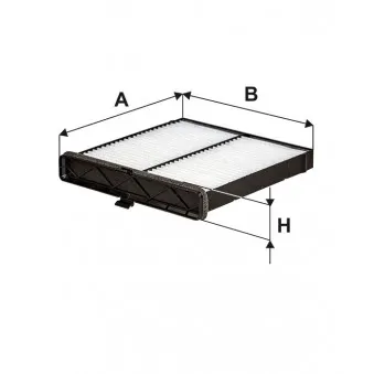 Filtre, air de l'habitacle FILTRON K 1362