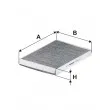 Filtre, air de l'habitacle FILTRON K 1378A - Visuel 1