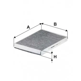Filtre, air de l'habitacle FILTRON K 1378A