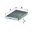 Filtre, air de l'habitacle FILTRON K 1408A - Visuel 1