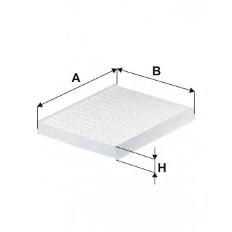Filtre, air de l'habitacle FILTRON