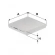 Filtre, air de l'habitacle FILTRON K 1420 - Visuel 1