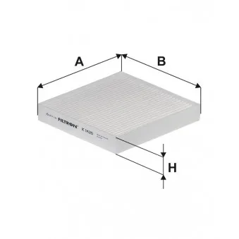 Filtre, air de l'habitacle FILTRON K 1420