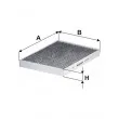 Filtre, air de l'habitacle FILTRON K 1423A - Visuel 1