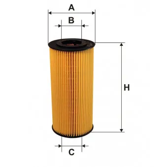 Filtre à huile FILTRON OE 610A