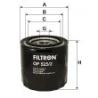 Filtre à huile FILTRON OP 525/2 - Visuel 1