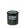 Filtre à huile FILTRON OP 643/6 - Visuel 2