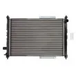 Radiateur, refroidissement du moteur THERMOTEC D7K003TT - Visuel 1