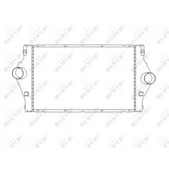 Intercooler, échangeur NRF 30433