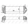 Intercooler, échangeur NRF 30467 - Visuel 1
