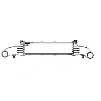 Intercooler, échangeur NRF 30864