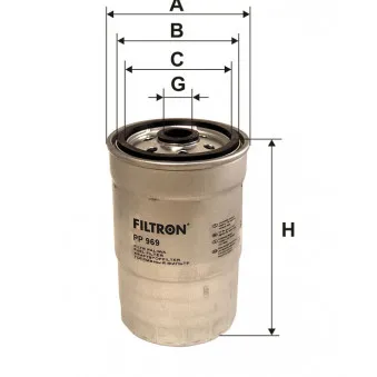 Filtre à carburant FILTRON