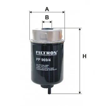 Filtre à carburant FILTRON