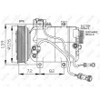 Compresseur, climatisation NRF 32027G - Visuel 1