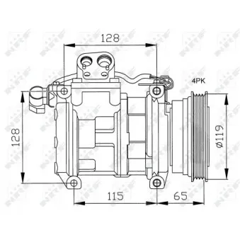 Compresseur, climatisation NRF 32122