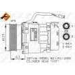 Compresseur, climatisation NRF 32186G - Visuel 2