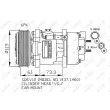 Compresseur, climatisation NRF 32217G - Visuel 1