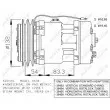Compresseur, climatisation NRF 32282 - Visuel 1