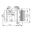 Compresseur, climatisation NRF 32432G - Visuel 1