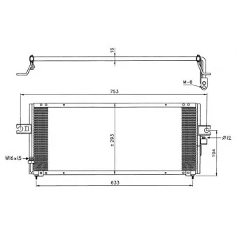 Condenseur, climatisation NRF 35232