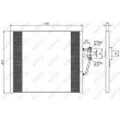 Condenseur, climatisation NRF 35585 - Visuel 1