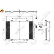 Condenseur, climatisation NRF 35815 - Visuel 1