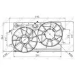 Ventilateur, refroidissement du moteur NRF 47035 - Visuel 2