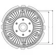 Embrayage, ventilateur de radiateur NRF 49553 - Visuel 3