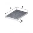 Filtre, air de l'habitacle FILTRON K 1376A - Visuel 1