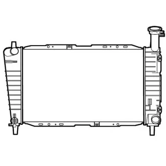 Radiateur, refroidissement du moteur NRF