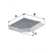 Filtre, air de l'habitacle FILTRON K 1416A - Visuel 1