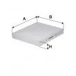 Filtre, air de l'habitacle FILTRON K 1421 - Visuel 1